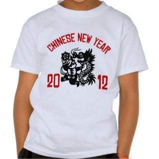 Chinese New Year 2012 T Shirt Tee Shirts