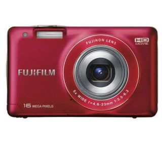 Fujifilm Finepix JX580 16 MP 5x Zoom Digital Camera w/ Software —