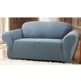 Sure Fit™ Stretch Pique Love Seat Slipcover