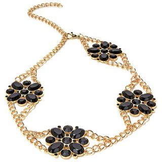 Hot in Hollywood "Goddess" Floral Chain Belt