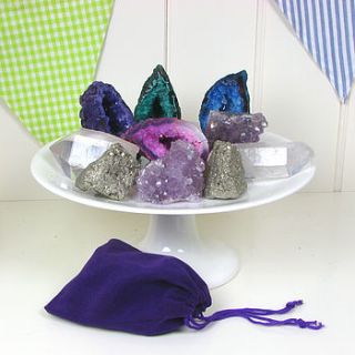 sparkly crystal party bag gifts by junior geo