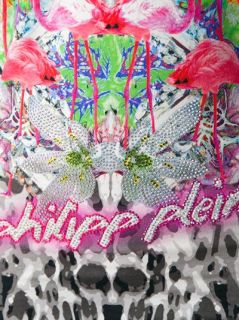 Philipp Plein Flamingo Leopard Print Dress   Spinnaker 101