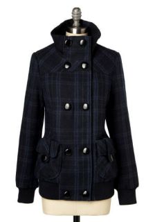 Best I Ever Plaid Coat  Mod Retro Vintage Coats