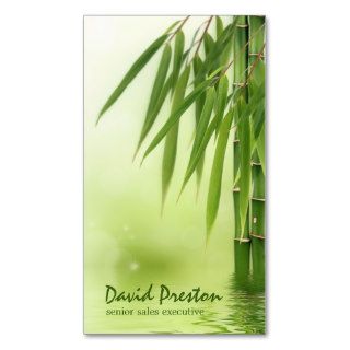 Bamboo Business Card Template