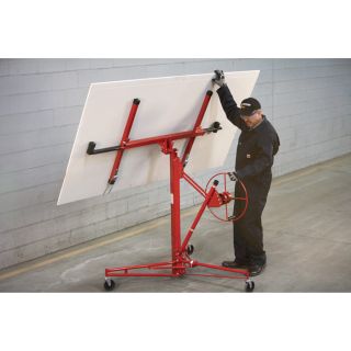 Ironton Drywall & Panel Hoist — 150-Lb. Capacity, 11-Ft. Lift  Material Lifts