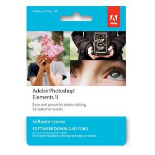 Adobe Photoshop Elements 11 Software  Ca