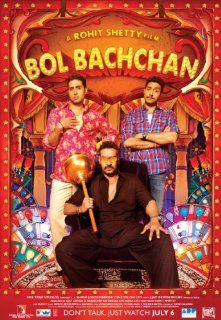 Bol Bachchan. Bollywood Film mit Ajay Devgan und Abhishek Bachchan. DVD IMPORT Ajay Devgan, Asin Thottumkal, Abhishek Bachchan, Prachi Desai, Asrani DVD & Blu ray