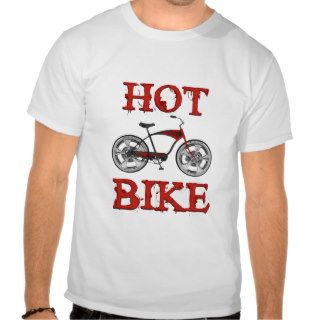 hot bike tee shirt