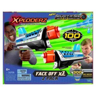 Xploderz X3 Face Off Blasters   Pack of 2