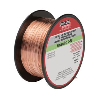 Lincoln Electric SuperArc L-56 Premium Copper-Coated MIG Welding WIre — 2-Lb. Spool, 0.030in. Dia., Model# ED030631  Welding Sticks   Wire