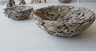 driftwood bowl by karen miller @ devon driftwood designs