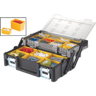 Keter Cantilever-Style Organizer — 18in., Model# 17186819  Compartment Storage Boxes