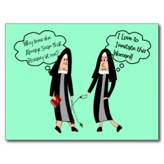 Nuns "Extreme Irritation" Gifts Postcard