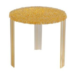 T Table Beistelltisch gelb  50 cm, h 44 cm Küche & Haushalt