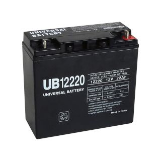 UPG Sealed Lead-Acid Battery — AGM-type, 12V, 22 Amps, Model# UB12220  Automotive Batteries