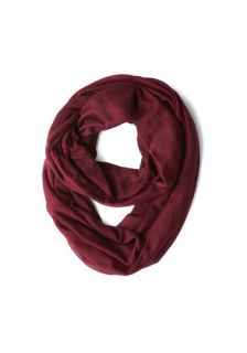 Come Full Circle Scarf in Burgundy  Mod Retro Vintage Scarves