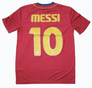 Messi Replica Youth Jersey Maroon Youth Medium Clothing