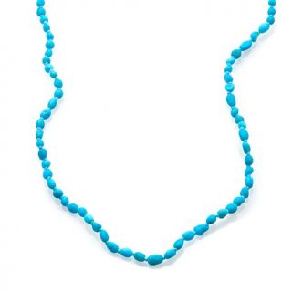 Heritage Gems Sleeping Beauty Turquoise Vermeil 72" Endless Nugget Necklace