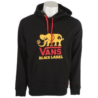 Vans Black Label Skateboards Pullover Hoodie Black