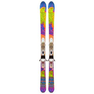 K2 Superfree LTP 70's 50th Anniversary Skis w/ Marker ER310.0 Bindings   Womens