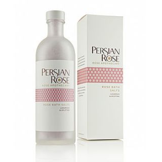 25% off rose bath salts by persian rose