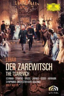 Lehr, Franz   Der Zarewitsch Wieslav Ochman, Teresa Stratas, Willy Mattes DVD & Blu ray
