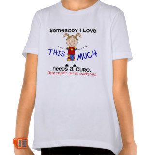 Somebody I Love   Autism (Girl) T shirts