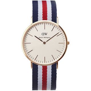 nato strap analog watch by twisted time