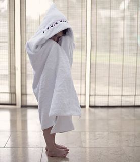 girl's hooded towel by hooded owls