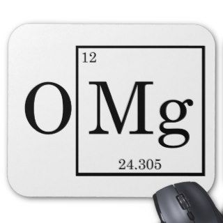 OMG   Magnesium   Mg   periodic table Mousepad