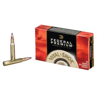 Federal Premium Vital Shok Centerfire 270 Win 130gr NBT Rifle Ammo 443213