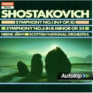 Dmitri Shostakovich Symphony No.1, Op. 10/Symphony No.6, Op. 54 Music