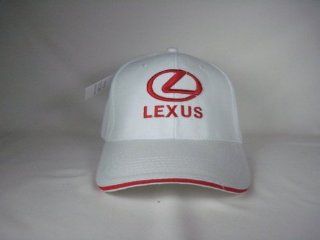 Lexus Baseball Hat Cap "White" Adj. Velcro Back New 