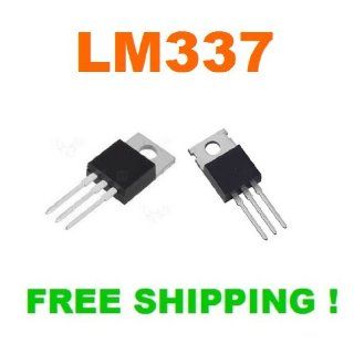 10 pcs OF LM337 LM337T ADJ 3 Terminal Adjustable Negative Voltage Regulators IC 1.5 / Integrated Circuit    Transistors
