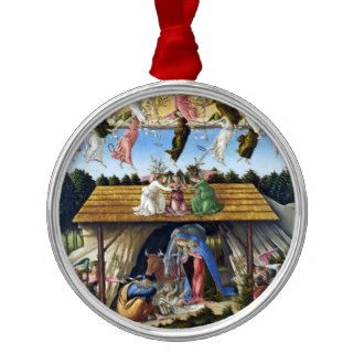 Mystic Nativity by Sandro Botticelli Ornament