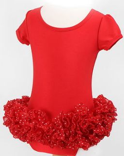 red spotty tutu by frilly lily