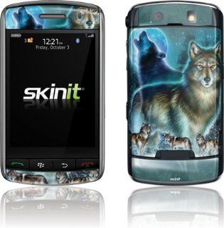 Liquid Blue   Lone Wolf   BlackBerry Storm 9530   Skinit Skin Cell Phones & Accessories