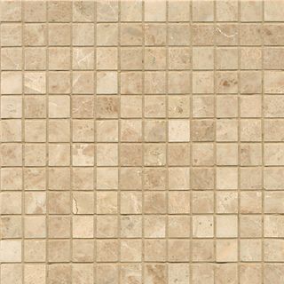 Cappuccino Marble Mosaic Polished Tiles (Box of 10 Sheets) Floor Tiles