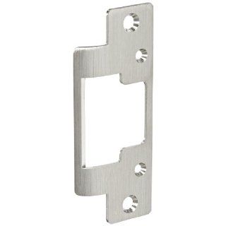 HES Stainless Steel 591A Faceplate for 5900 Series Electric Strikes, Satin Stainless Steel Finish Industrial Hardware