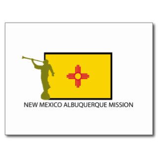 NEW MEXICO ALBUQUERQUE MISSION LDS CTR POST CARD