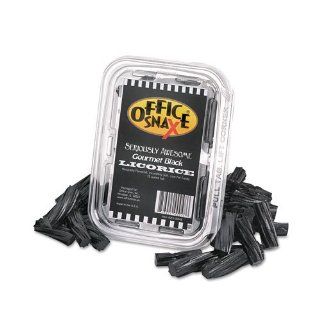 Office Snax 00048 Seriously Awesome Gourmet Licorice, Black, 15 oz 