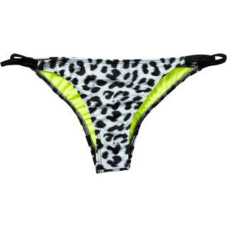 Hurley Leopard Brazilian Loop Pant Bikini Bottom   Womens