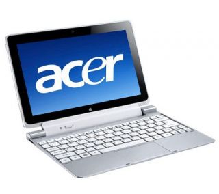 Acer ICONIA 10.1 64GB WiFi Windows 8 Tablet PC Keyboard Dock —