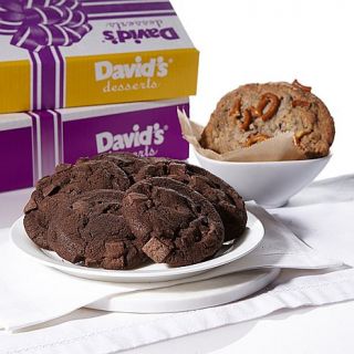 David's Cookies BOGO Double Chocolate Chunk Cookies with Bonus Chaos Cookie Aut