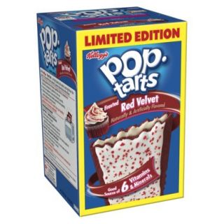 Kelloggs Pop Tarts Frosted Red Velvet Pastries