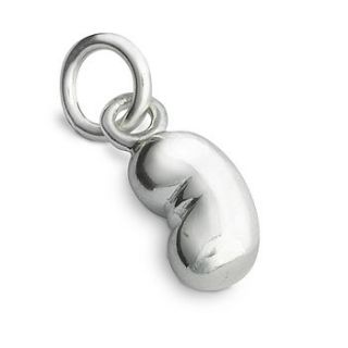 baby bean silver charm by scarlett jewellery