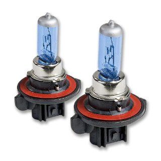 H13 DURATEC 5000K SIMULATED HID XENON HALOGEN WHITE LOW BEAM HEADLIGHT/BULBS A Automotive