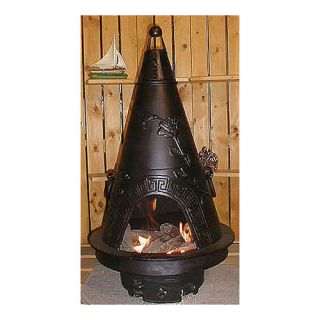 Garden Style Chiminea with Gas Kit