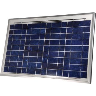 NPower Crystalline Solar Panel   35 Watts, 12 Volt, 26.6 Inch L x 17.6 Inch W x