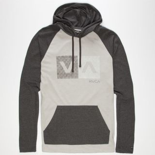 Hatch Box Mens Lightweight Hoodie Grey/Black In Sizes Small For Men 241700